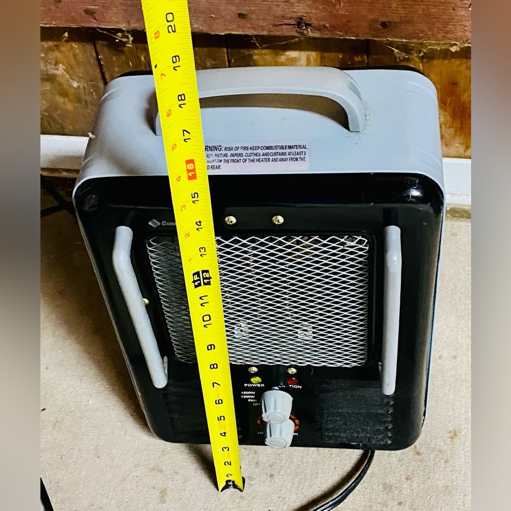 Comfort Zone Portable Heater Model CZ798 - Howard Berger Company Inc - 1500W - Picture 4 of 5